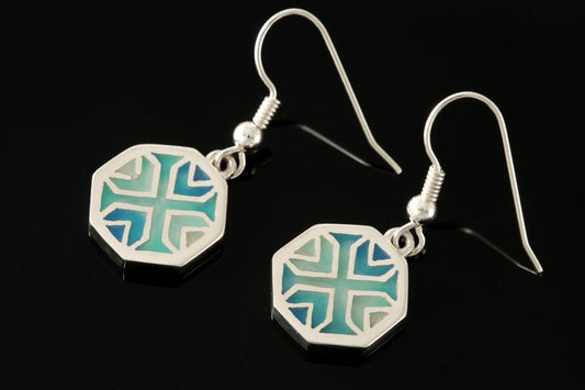 Fara Heart Drop Earrings