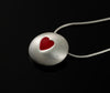 Peerie Smoorikins Enamelled Heart Pendant