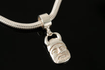 Load image into Gallery viewer, Viking Head Charm