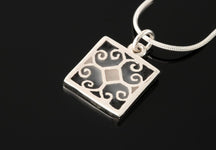Load image into Gallery viewer, Fara Square small pendant