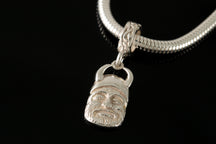 Load image into Gallery viewer, Viking Head Charm
