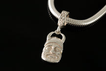 Load image into Gallery viewer, Viking Head Charm