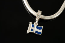 Load image into Gallery viewer, Shetland Flag Charm