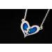 Heart of Shetland small double pendant