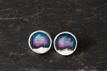 Load image into Gallery viewer, Round Foula earrings