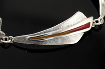 Load image into Gallery viewer, Celtic Fire Two Tone Bracelet