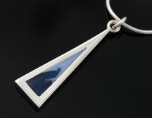 Load image into Gallery viewer, Celtic Fire Triangle Pendant