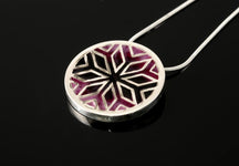 Load image into Gallery viewer, Fara Large round pendant