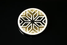 Load image into Gallery viewer, Fara large round brooch