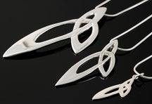 Load image into Gallery viewer, Triquetra Line of Life Pendant