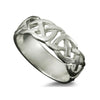 Vaila Celtic Ring in Platinum