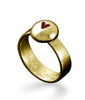 Peerie Smoorikins Heart Ring in 9ct Yellow Gold