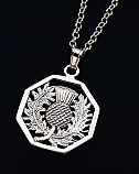 Load image into Gallery viewer, Scottish Thistle Pendant
