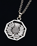 Load image into Gallery viewer, Scottish Thistle Pendant