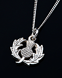 Load image into Gallery viewer, Scottish Thistle Pendant