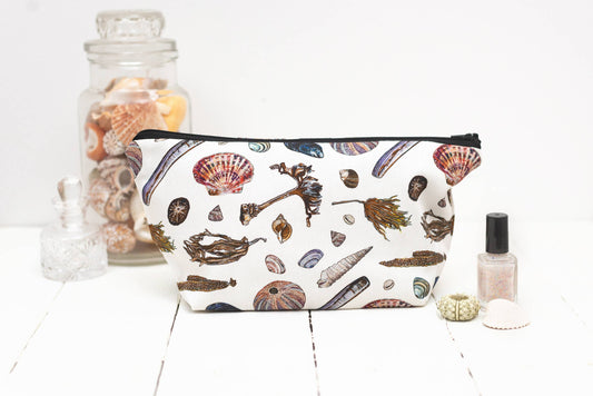 Sarah Leask Sea Treasures Cosmetic Bags