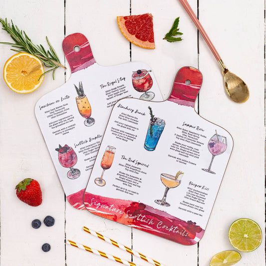 Sarah Leask Scottish Cocktail Mini Chopping Board