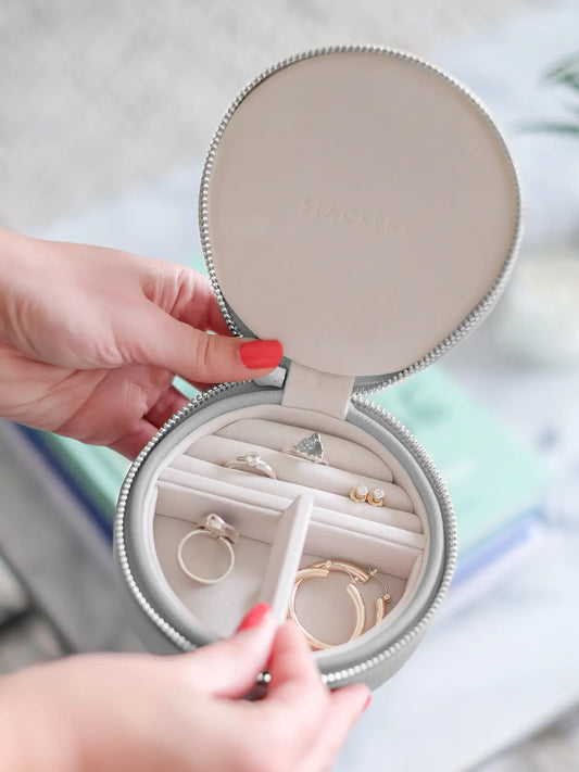 Round Stackers Travel Jewellery Box