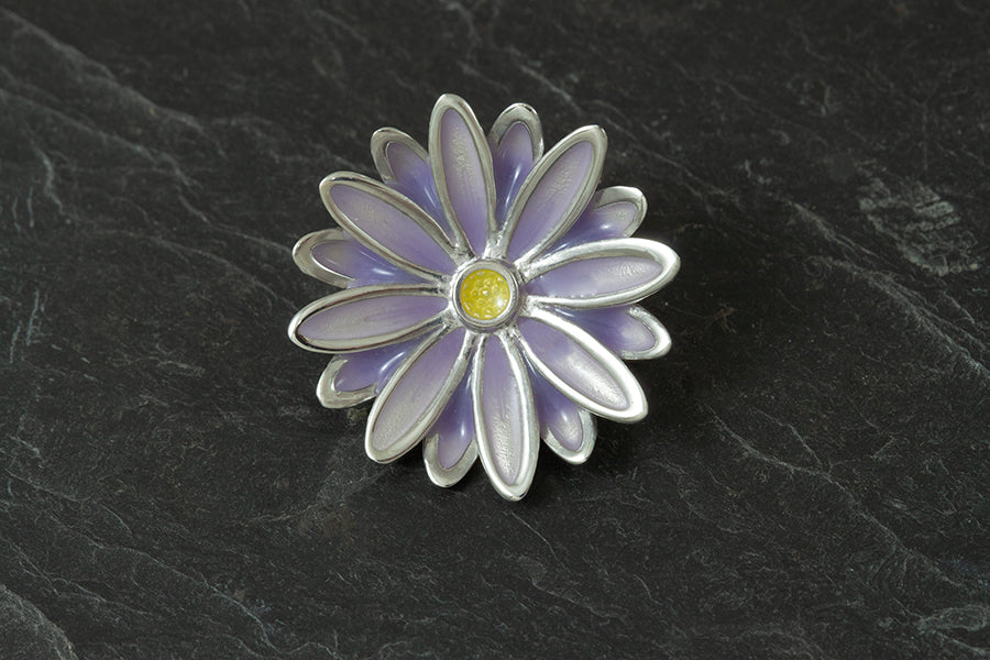 Aster Brooch - September