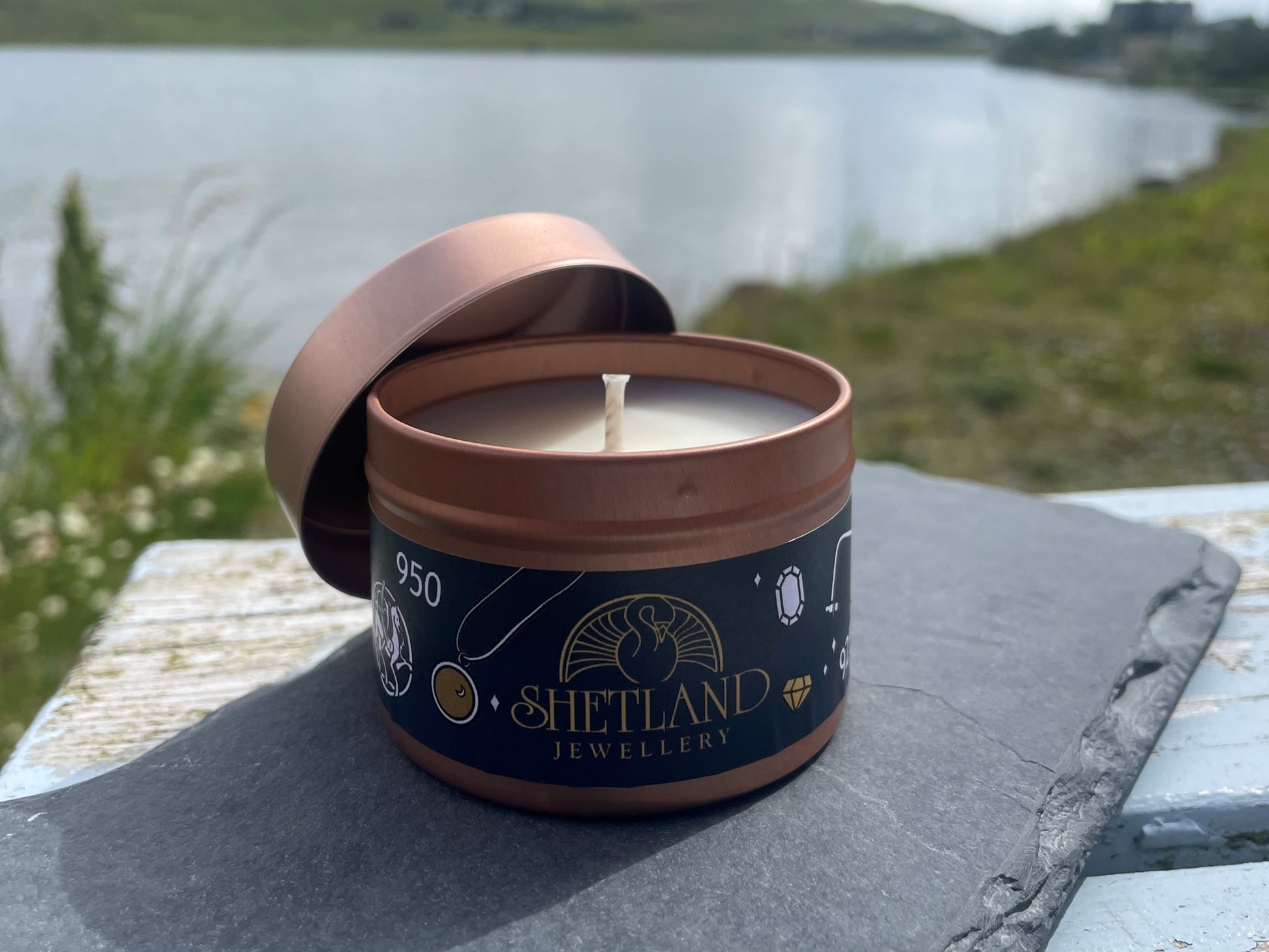 Shetland Jewellery X Mella Candles