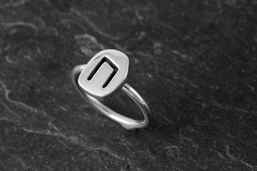 Viking Runes Stacking Ring