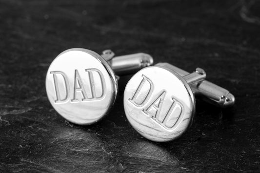 Personalised Silver Cufflinks