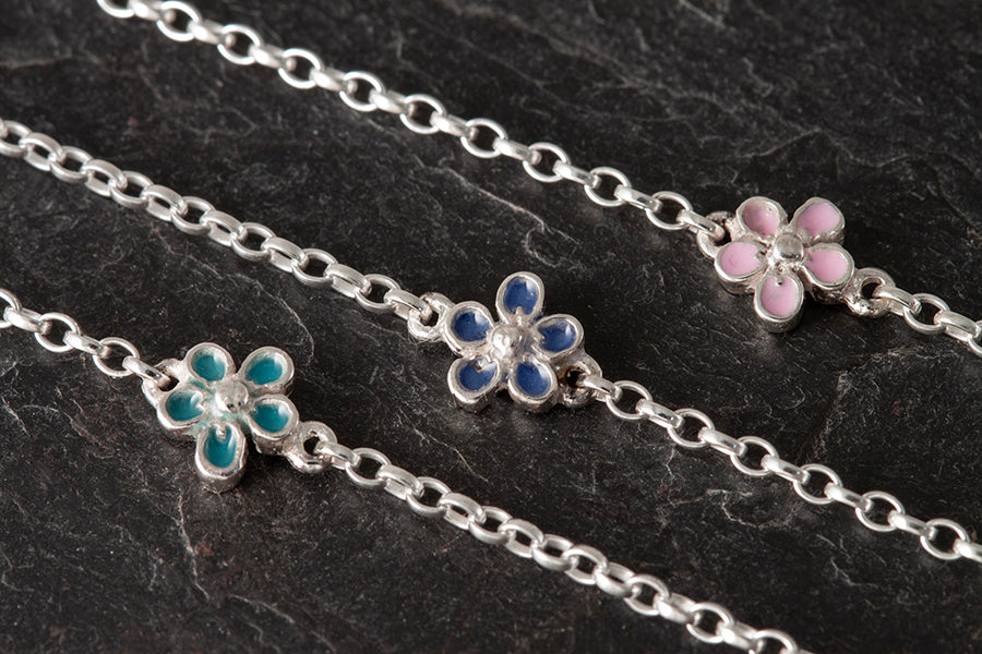 Mini Forget me Not Bracelet