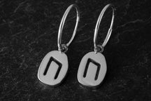 Load image into Gallery viewer, Viking Rune Earrings
