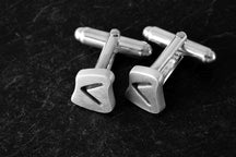 Load image into Gallery viewer, Viking Rune Cufflinks
