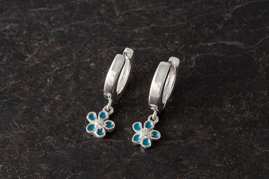 Mini Forget me Not Earrings