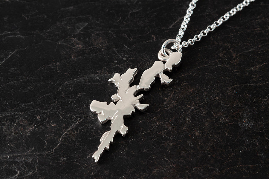 Shetland Map Medium Pendant
