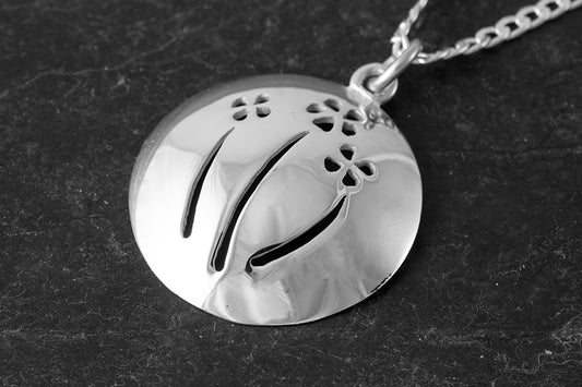 Simmermal Dance Shetland Wildflower Pendant