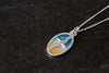 Oval Gannet Pendant