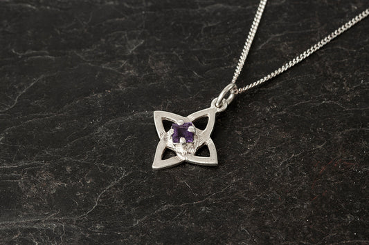 Celtic Amethyst Pendant