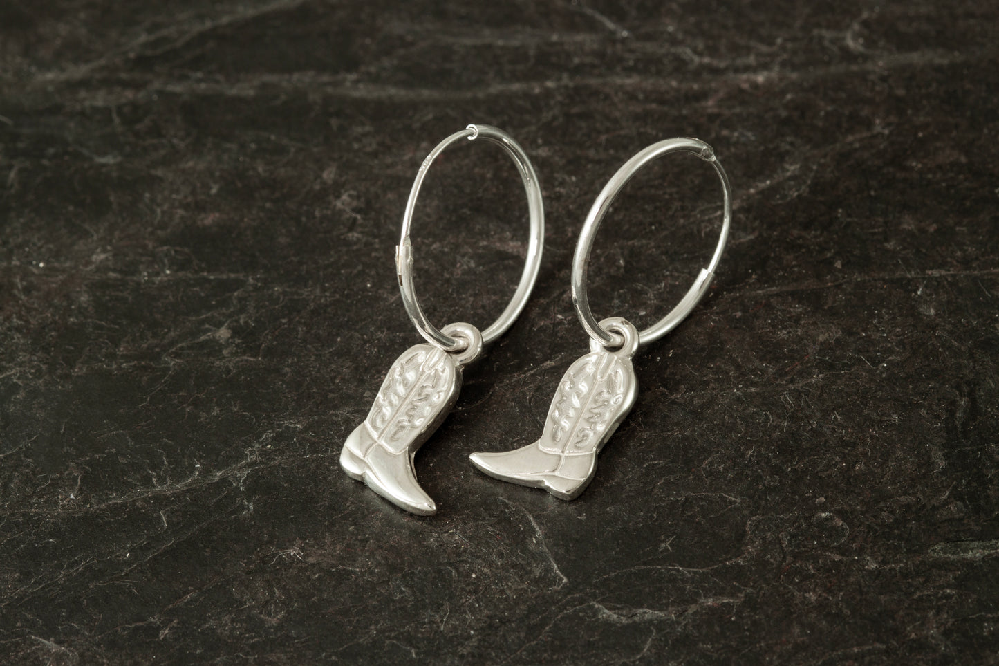 SMUHA 2026 Cowboy Boot Earrings
