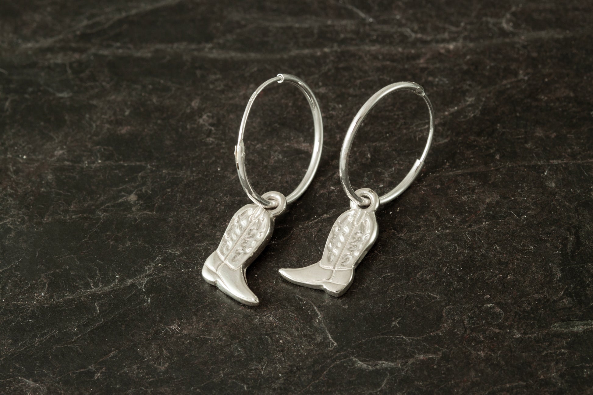 SMUHA 2026 Cowboy Boot Earrings