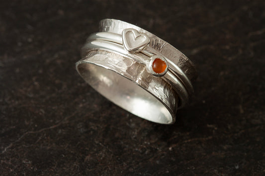 Make your own spinning ring