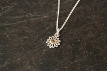 Load image into Gallery viewer, Small Daisy Pendant - April
