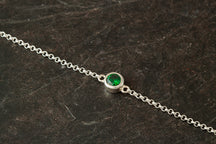 Load image into Gallery viewer, Silver Birthstone Bracelet
