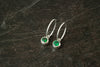 Silver Birthstone Earrings