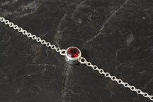 Load image into Gallery viewer, Silver Birthstone Bracelet
