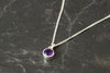 Silver Birthstone Pendant