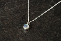 Load image into Gallery viewer, Silver Birthstone Pendant
