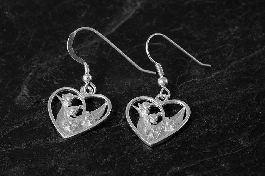 Lily of the Valley Earrings - May