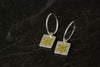 Small Daffodil Earrings - March