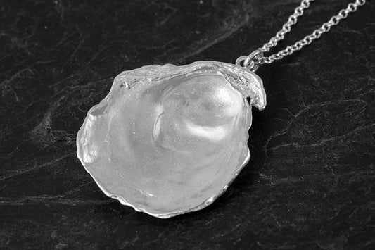 Shetland Oyster Shell Pendant