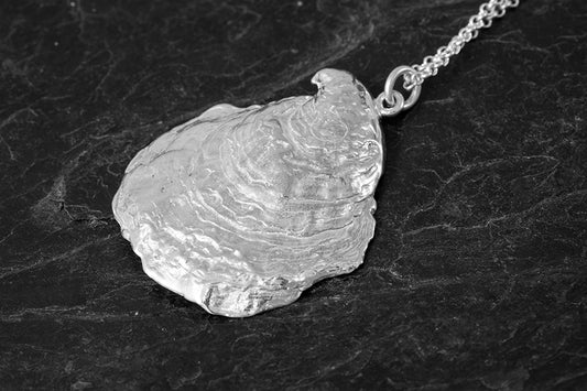 Shetland Oyster Shell Pendant