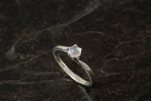 Load image into Gallery viewer, Silver Birthstone Ring
