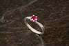 Silver Birthstone Ring