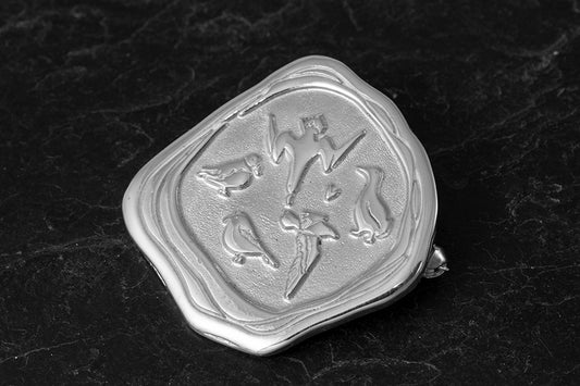 FIBO Fair Isle Bird Observatory Brooch